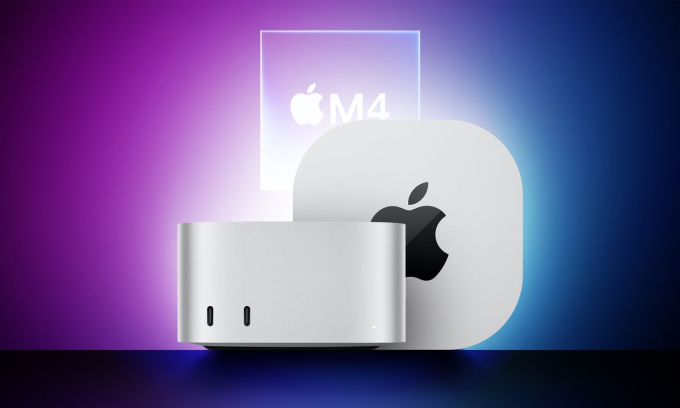 Mac Mini sẽ có thiết kế mỏng, gọn như Apple TV. Ảnh minh họa: Macrumors