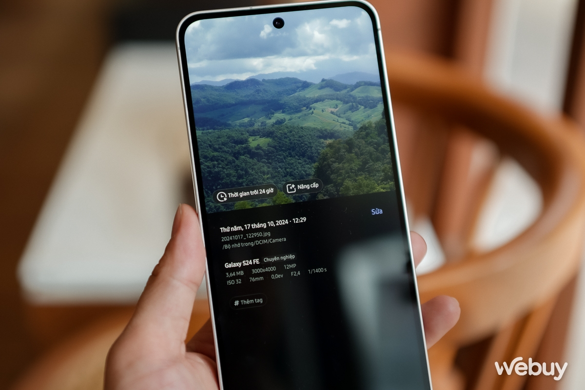 1 tháng dùng Galaxy S24 FE: Chụp đẹp hơn, game “ngon” hơn, thêm AI nhưng còn 1 điểm duy nhất có thể khiến Samfan “lấn cấn”- Ảnh 24.