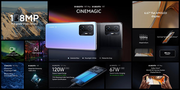 Cấu hình Xiaomi 11T 5G