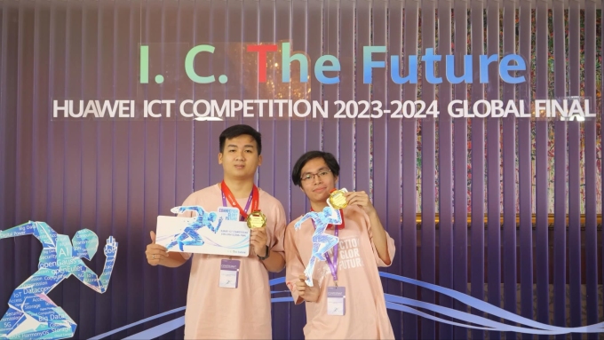 Chung kết Huawei ICT Competition 2023-2024 tại Thâm Quyến, Trung Quốc. Ảnh: Huawei